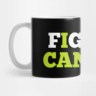 Fight Non-Hodgkin Lymphoma Lime Green Ribbon Mug